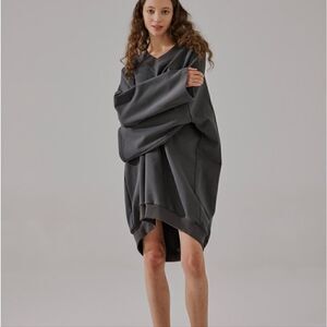 Nap Relaxed V-Neck Dress